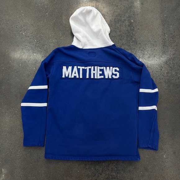 Toronto Maple Leafs Mathews Hockey Sweatshirt Size M - Picture 6 of 7